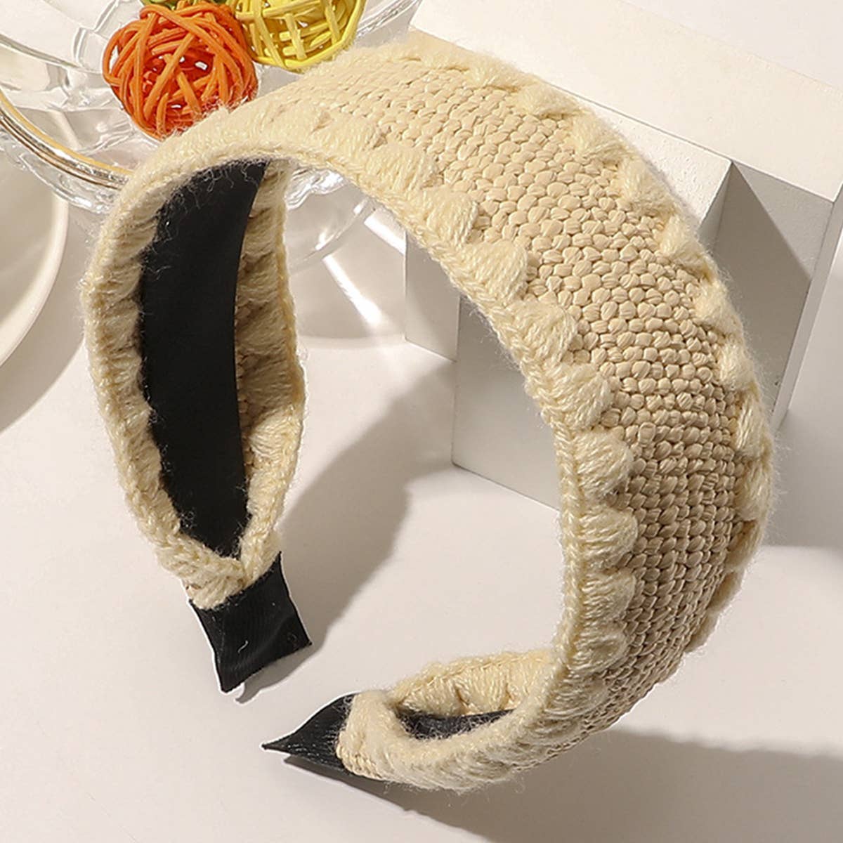 FASHION WOVEN DECORATIVE HAIR HOOP_CWAHA0228
