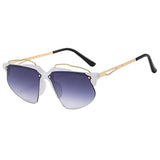 METAL BUTTERFLY WING SUNGLASSES FOR WOMEN_CWASG1167