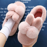 CUTE CARTOON ANIMAL WARM FLEECE HOUSE SLIPPERS_CWSHS0315
