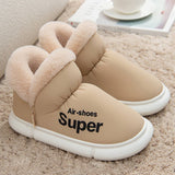 Winter Slippers Warm Waterproof Home House Shoes