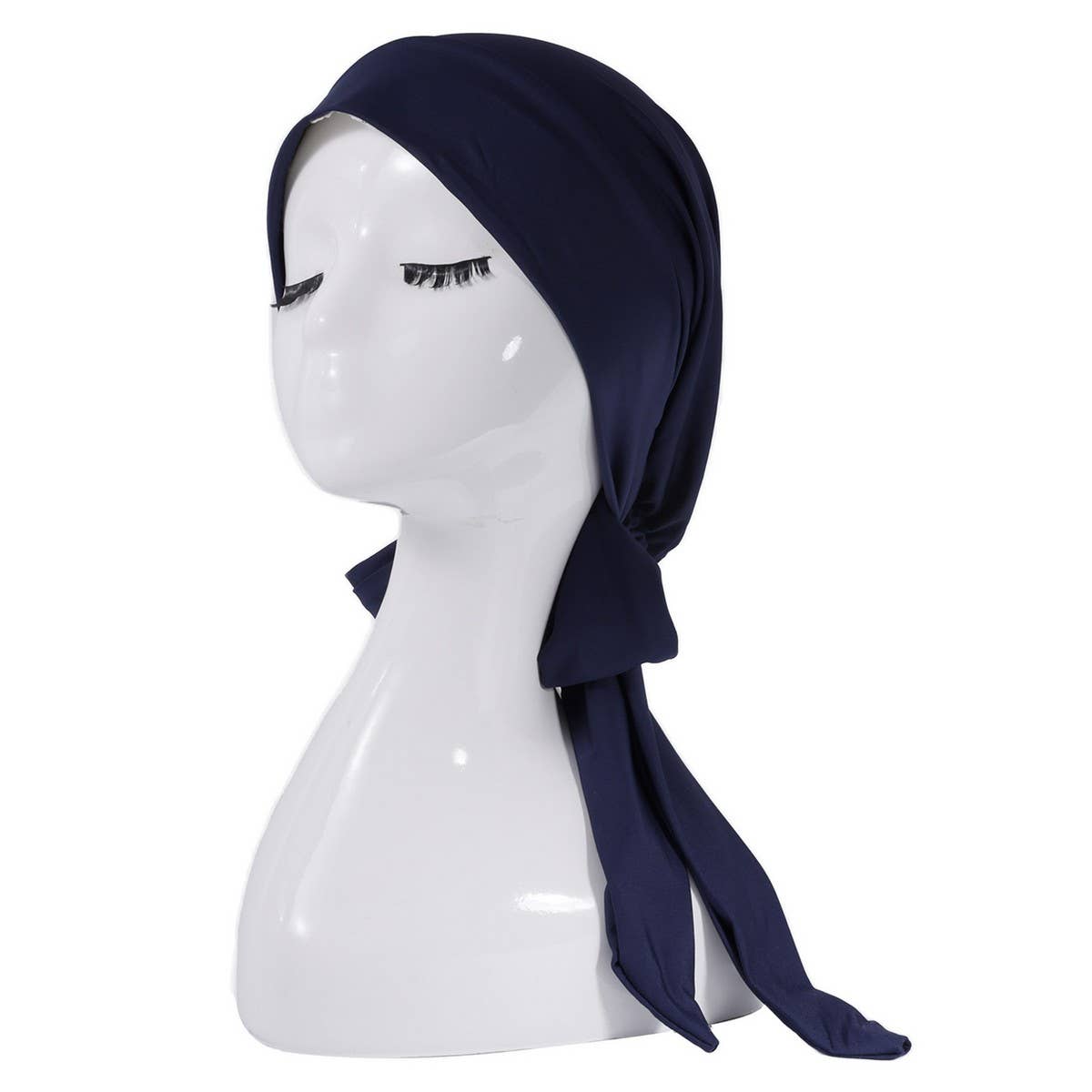 ETHNIC STYLE ELASTIC RIBBON PULLOVER HEADSCARF_CWASC2427