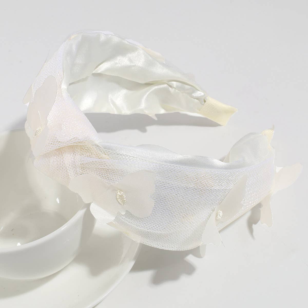 FRESH BUTTERFLY WIDE RIM KNOTTED HEADBAND_CWAHA2298