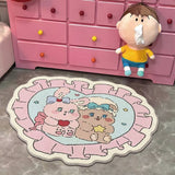 CUTE CAKE FLEECE RUG BEDROOM BATHROOM MAT_CWMM7505