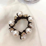 Women Simple Pearl Rubber Band Hair Tie_Cwaha0519