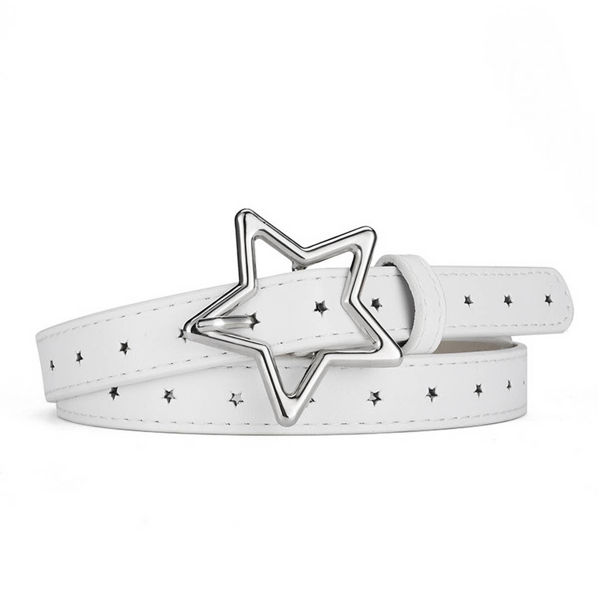 Cwabe0879_Sweet Star Hole Decoration Hollow Belt