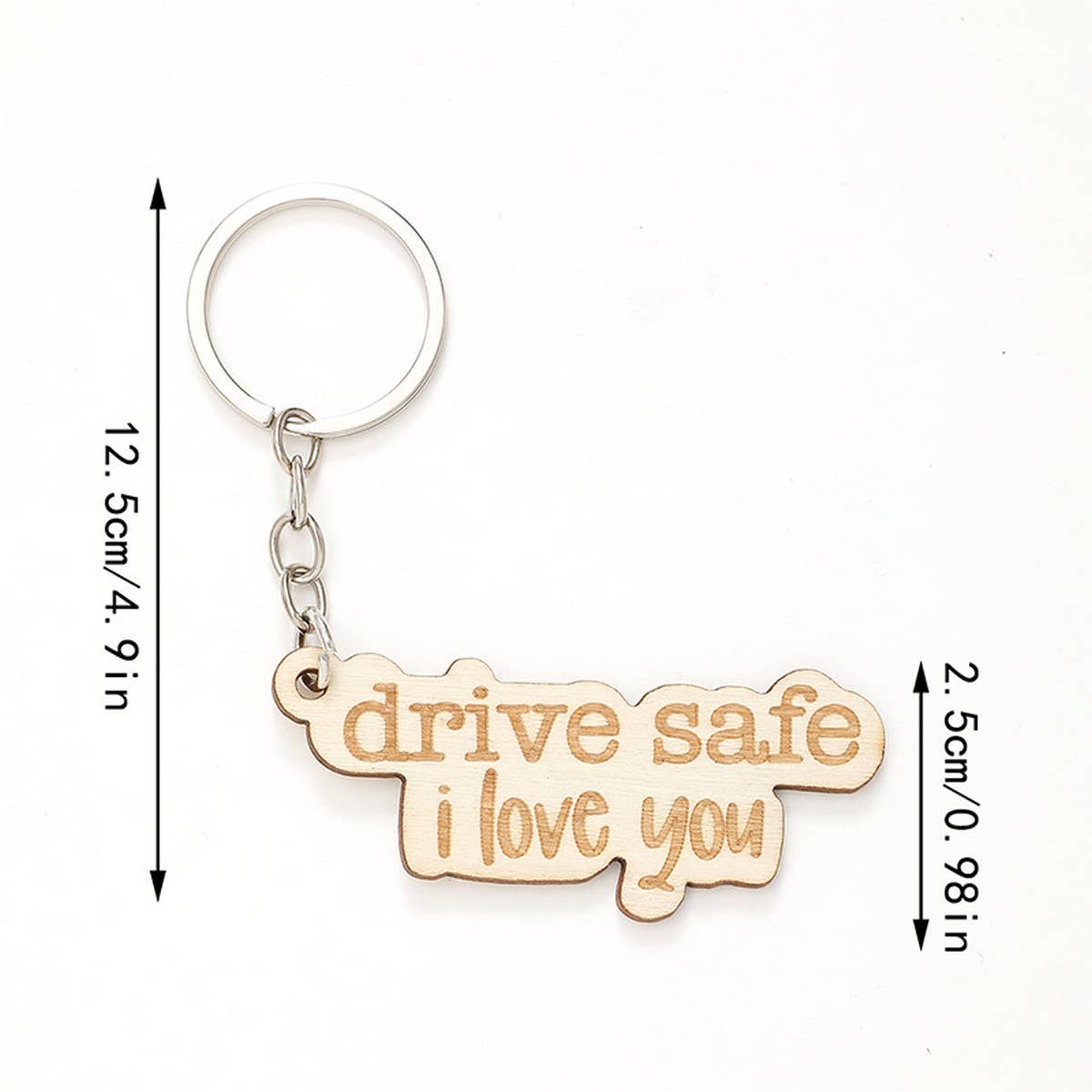 LASER ENGRAVED WOODEN KEYCHAIN_CWMM0567