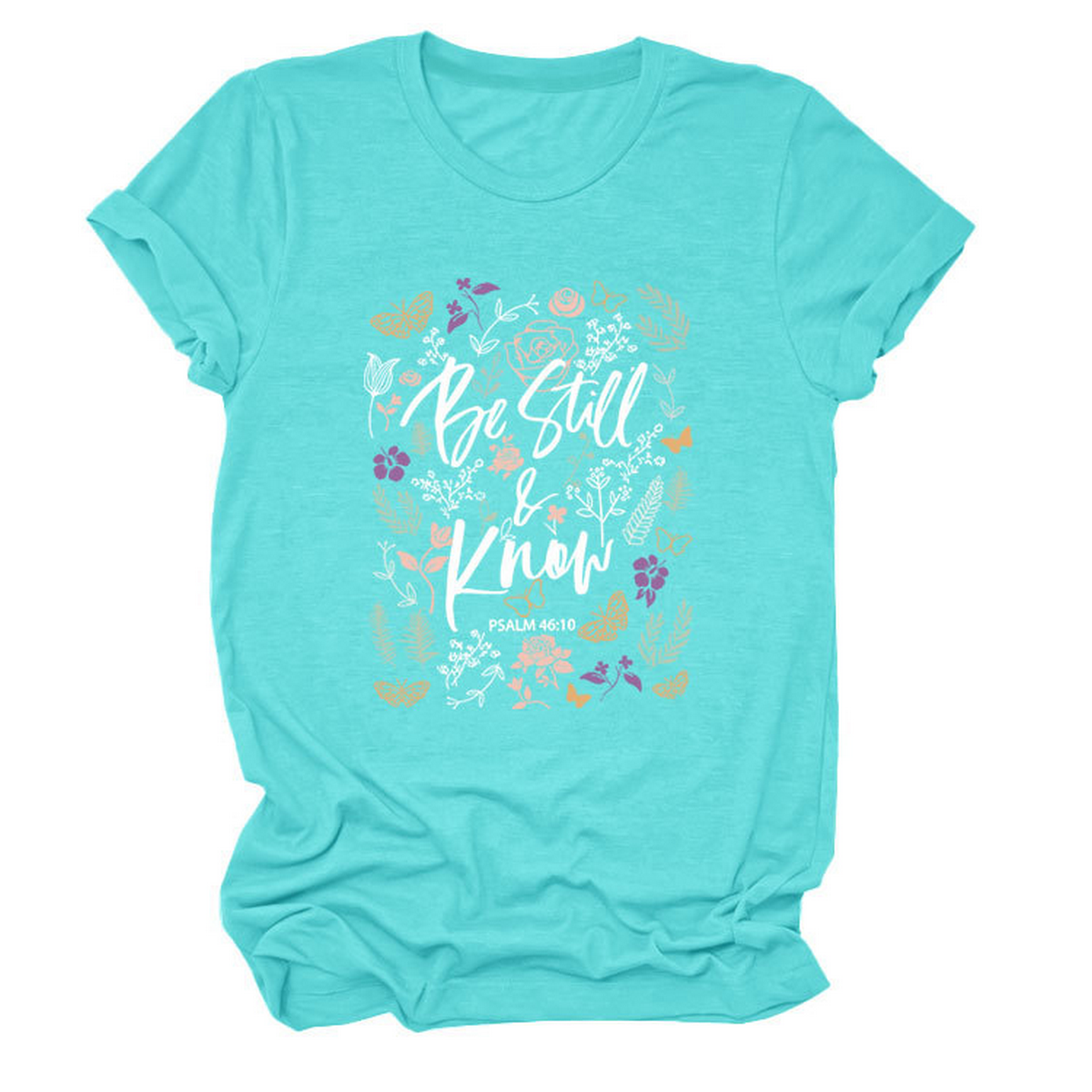 Womens Faith Tee, Be Still And Know_Cwtts1480