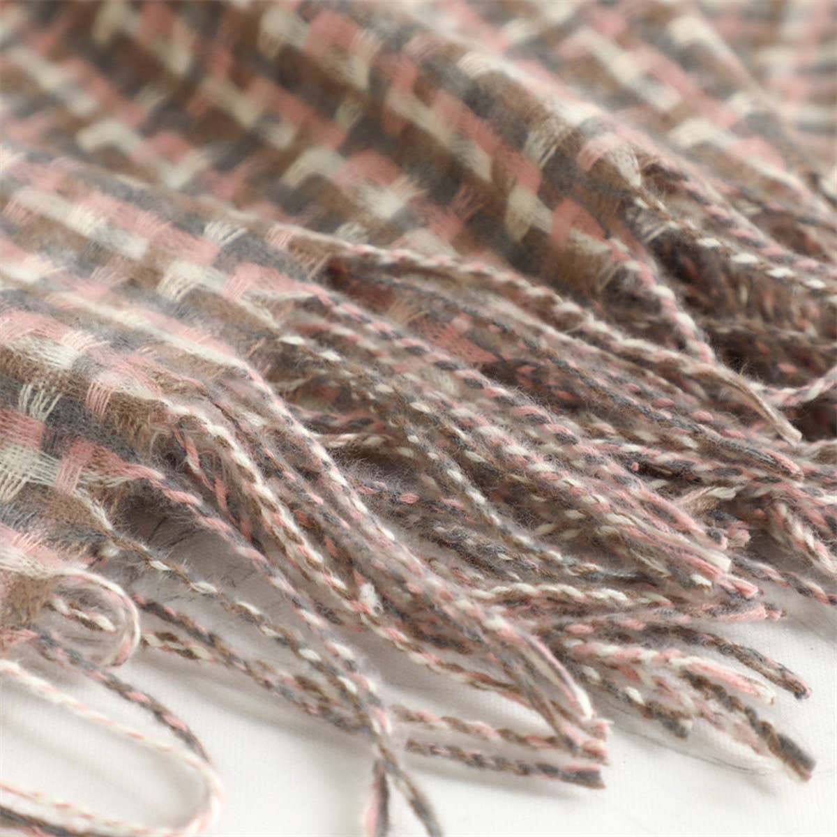 NEW RETRO BRITISH PLAID WARM SCARF_CWASC1441