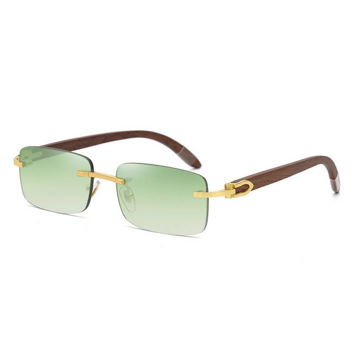 FRAMELESS ORIGINAL WOOD LEG SLINGSHOT SUNGLASSES_CWASG0623