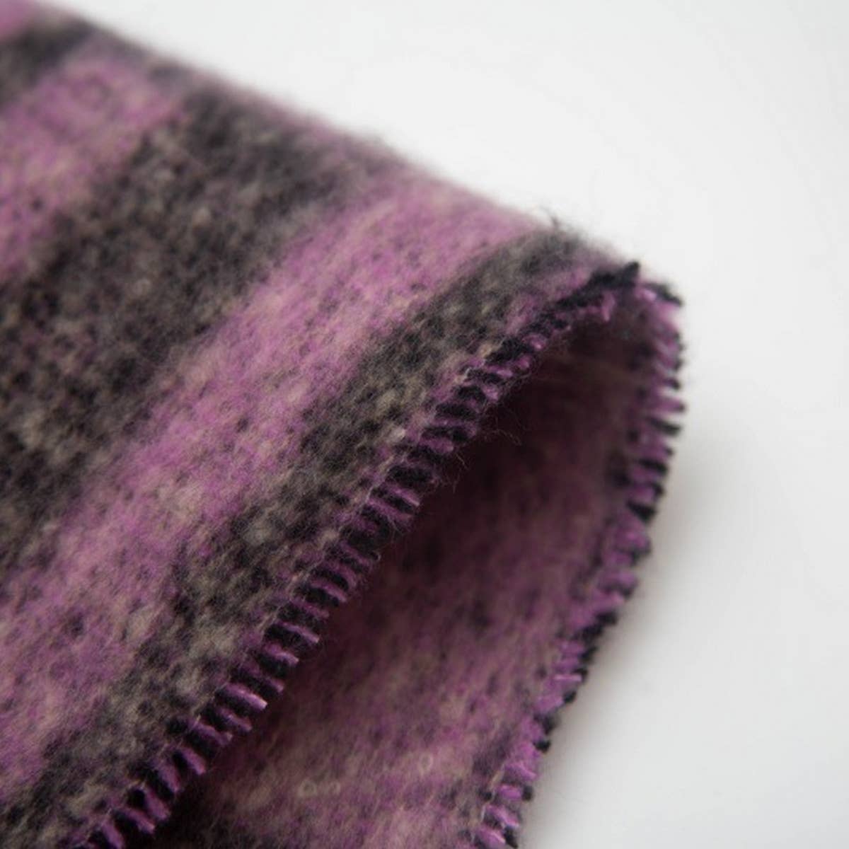 GREEK KEY JACQUARD SCARF FRINGE WINTER WRAP_CWASC0868