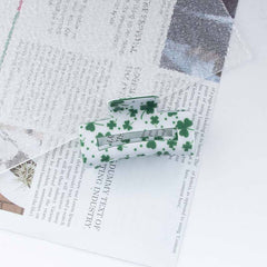 Cwaha1319_Elegant Green Series Hair Claw Clip