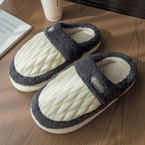 Winter Slippers Warm Cushioned Slides House Shoes_Cwshs0299
