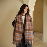 HIGH QUALITY WOOL BLEND PLAID SCARF FOR WOMEN_CWASC2379