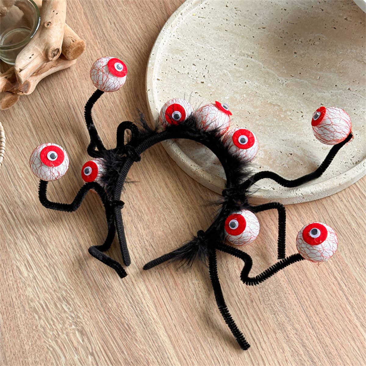 Halloween Spider Headband Cosplay Red Eye Style_Cwaha07549