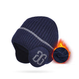 Versatile Fleece Cold-Proof Earmuffs Cap Hat_Cwasc1130