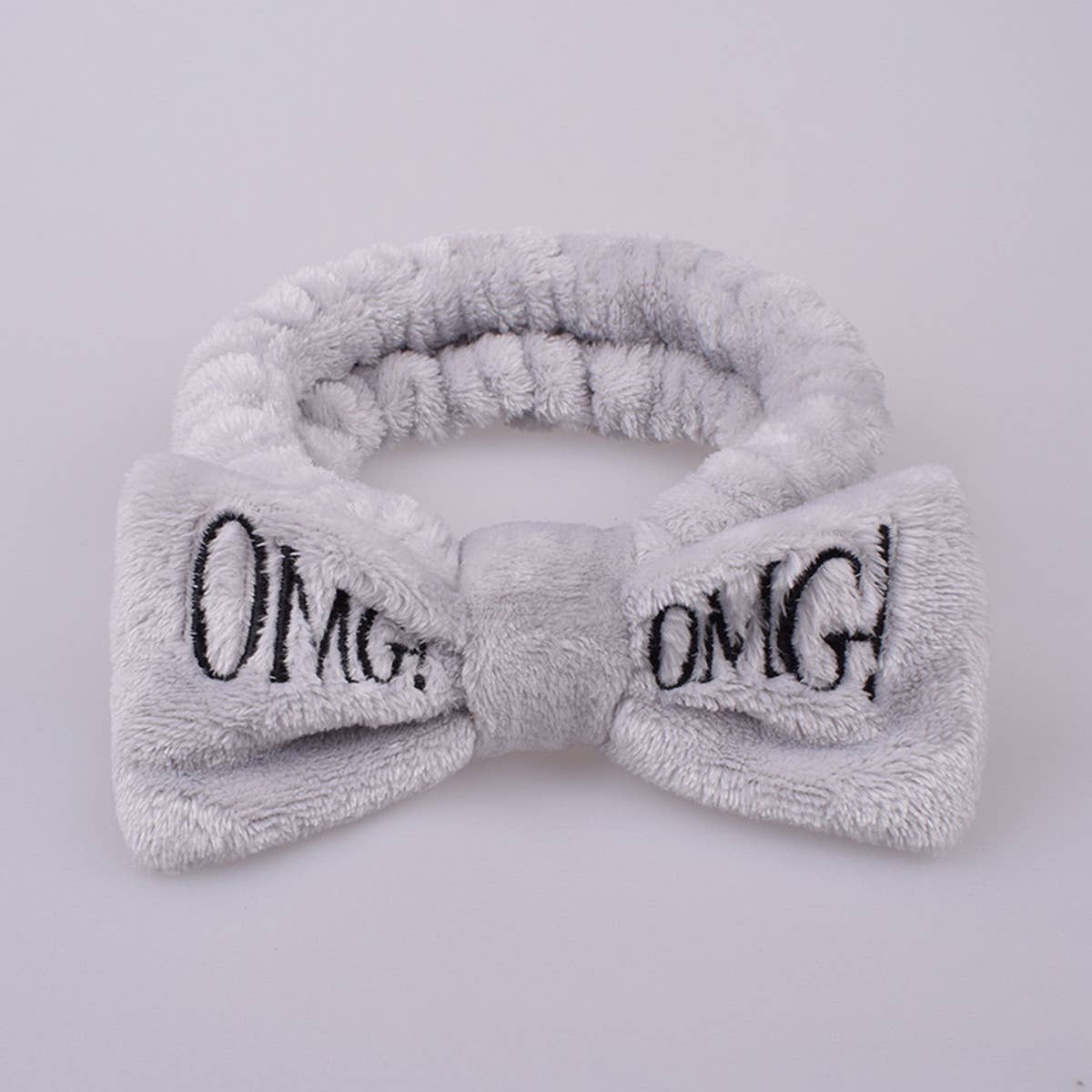 ALPHABET BOW FACE WASH HEADBAND_CWMM0726