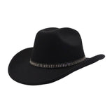 Western Cowboy Fedora Hat For Couples_Cwah04412