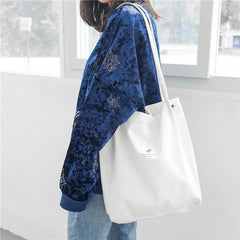 Cwab3911_Corduroy Snap-Button Large-Capacity Shoulder Bag