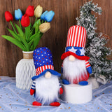 AMERICAN FLAG INDEPENDENCE DAY DOLL FIGURINE_CWMM2914