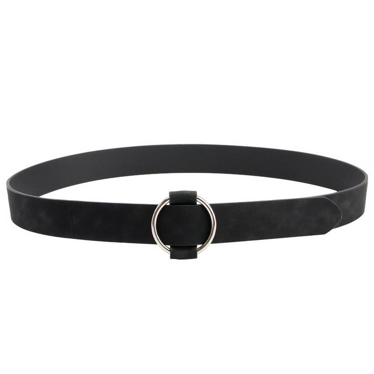 Cwabe0942_Round Buckle Needle-Free Freely Adjustable Belt
