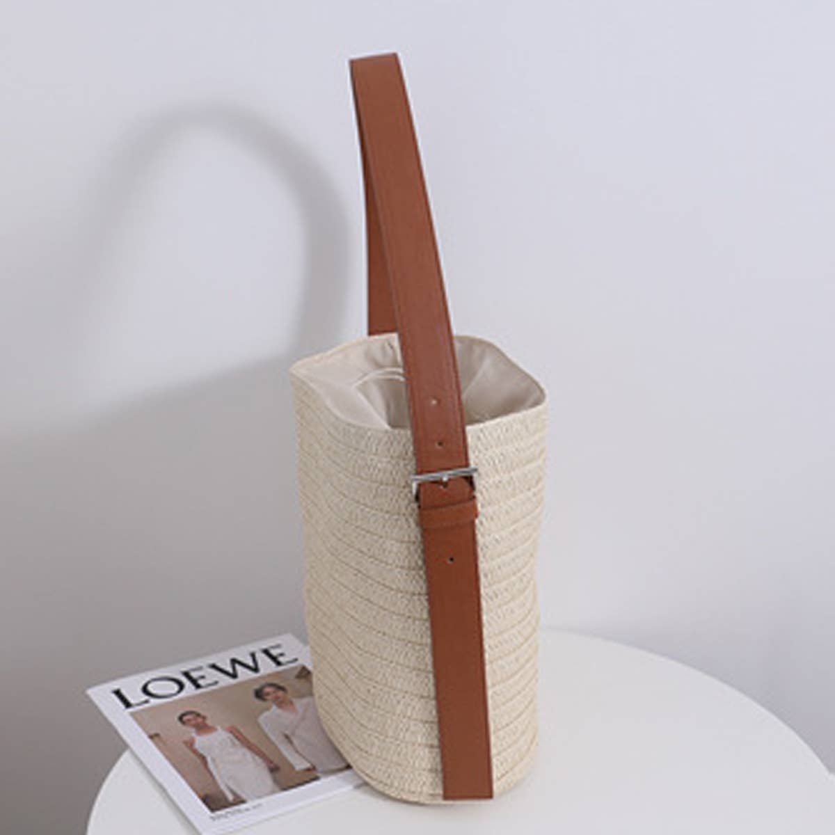 Women New Versatile Shoulder Woven Bag_Cwab1879