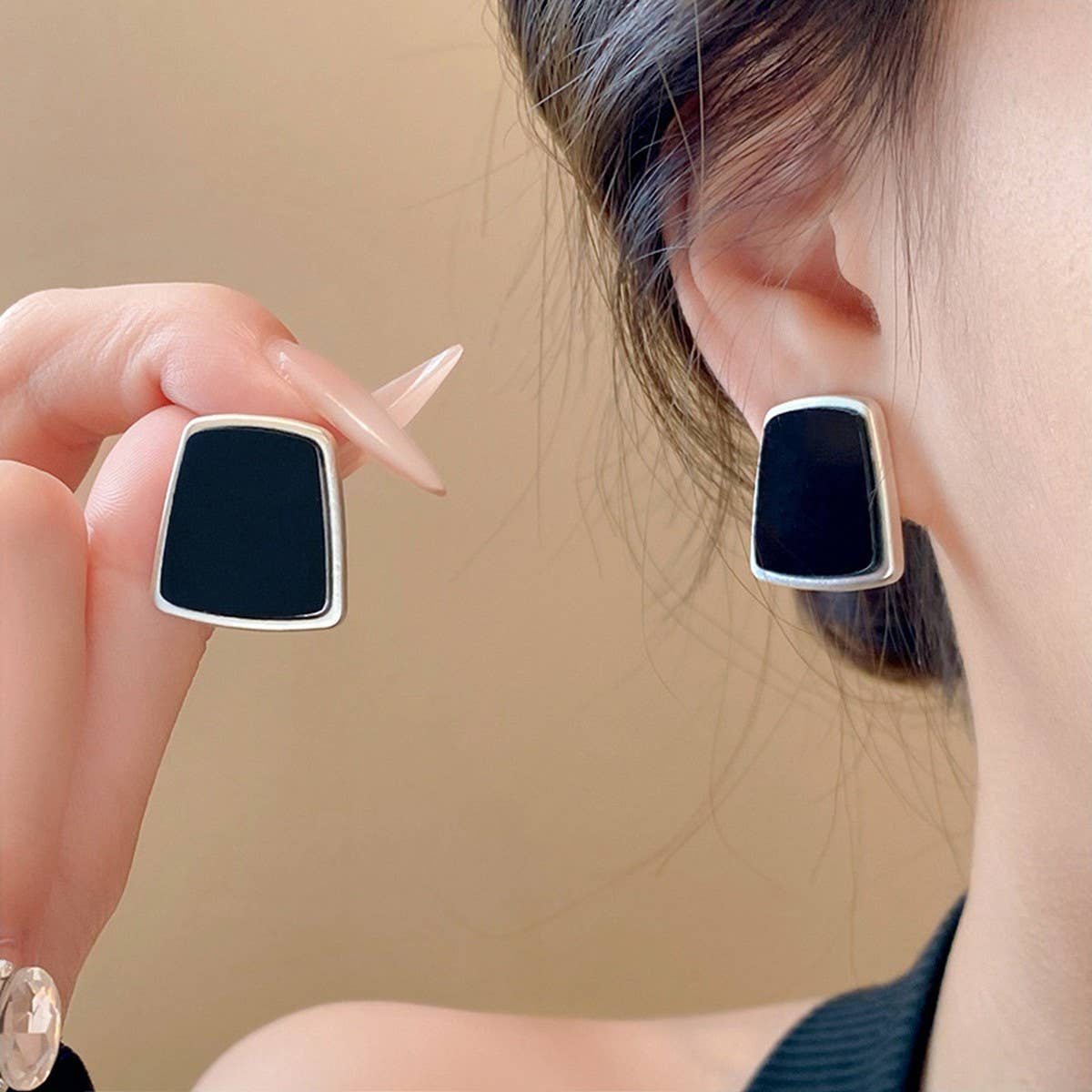 Trapezoid Trendy Simple Luxury Earrings