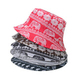 PLAY SUN PROTECTION PRINTED ELEPHANT BUCKET HAT_CWAH1562