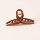 4.33" Large Fall Twisted Hair Claw Clip _Cwaha0490