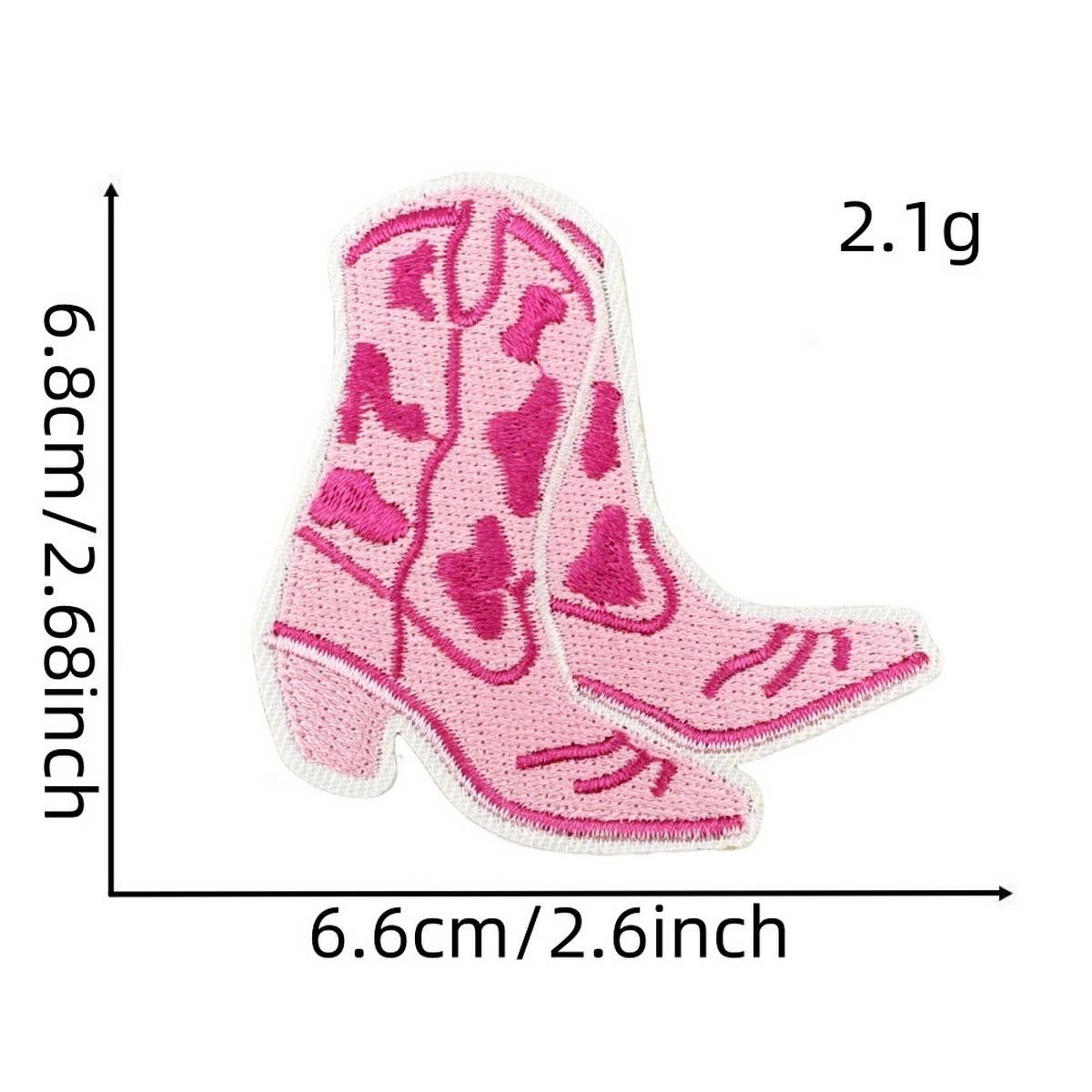 PINK GIRL WESTERN COWBOY GIRL CARTOON STICKER_CWMM4036