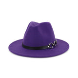 FASHIONABLE ADJUSTABLE WIDE BRIM JAZZ HAT_CWAH2114