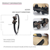 CUTE LITTLE BEE ACETATE DIAMOND HEADBAND_CWAHA4350