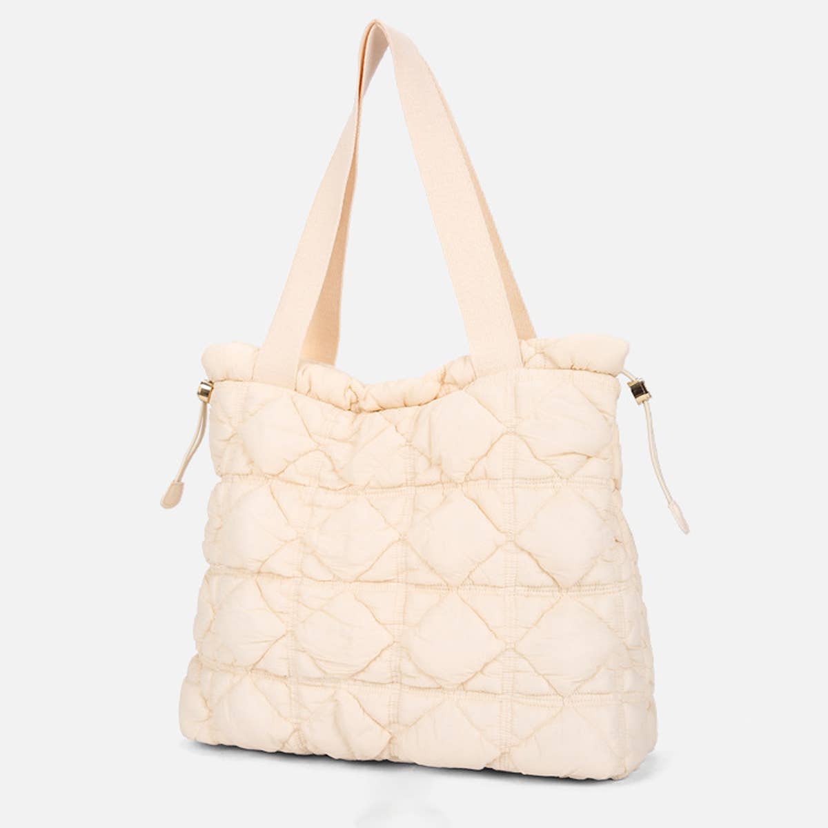 Women Large Capacity Drawstring Tote Bag_Cwab1751