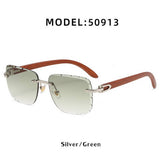 FASHIONABLE FRAMELESS CUT EDGE SUNGLASSES_CWASG0597