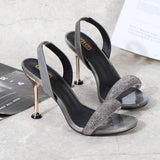 Versatile Stiletto Colorful Fashion Sandals