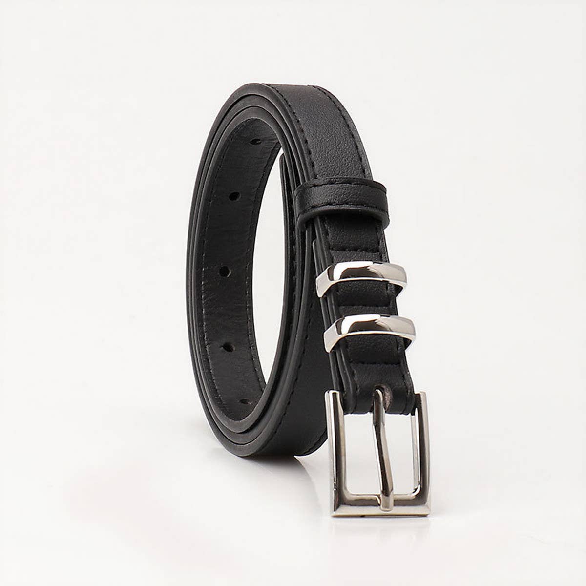Cwabe0941_Simple High-End Square Buckle Belt