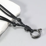 CREATIVE ADJUSTABLE VINTAGE COWHIDE NECKLACE_CWMM4592