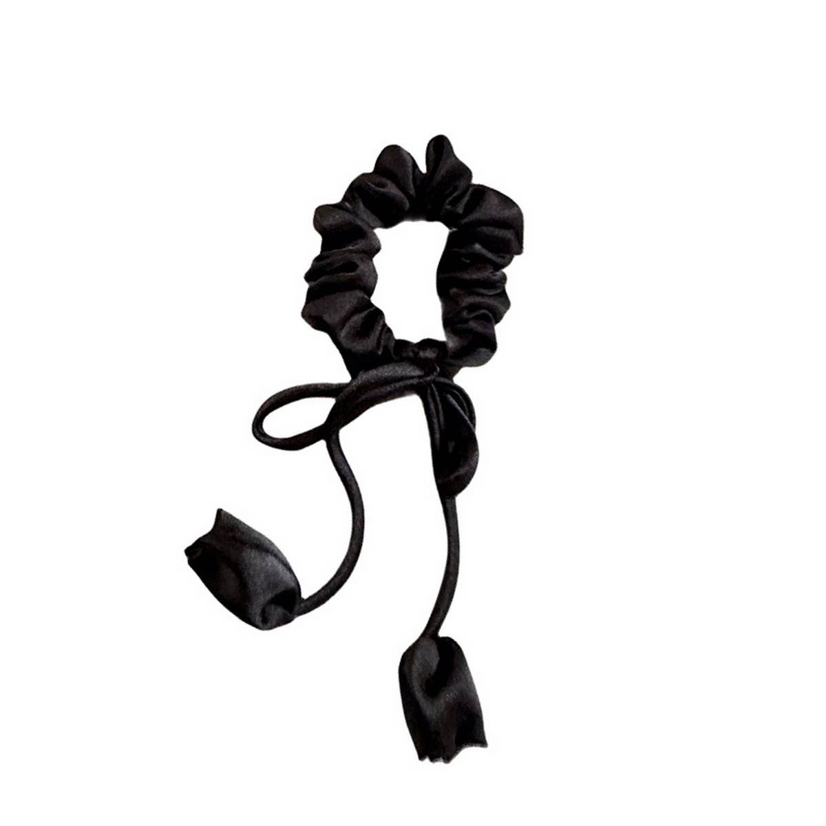 SIMPLE FLOWER BUD BOW HAIR ROPE_CWAHA1100