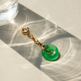 BIKINI STAINLESS STEEL AGATE DIY PENDANT_CWMM4692