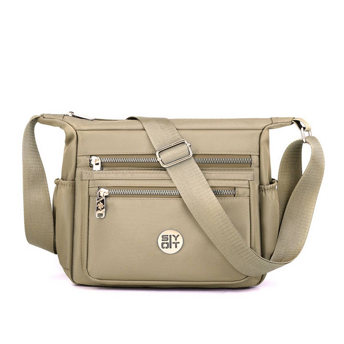 Urban Simple Nylon Shoulder Crossbody Bag_Cwab3495