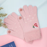CUTE WINTER COLD PROTECTION TOUCH SCREEN GLOVES_CWAG0149