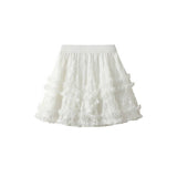 BALLET TULLE HIGH WAIST A LINE CAKE SKIRT_CWBMS0330