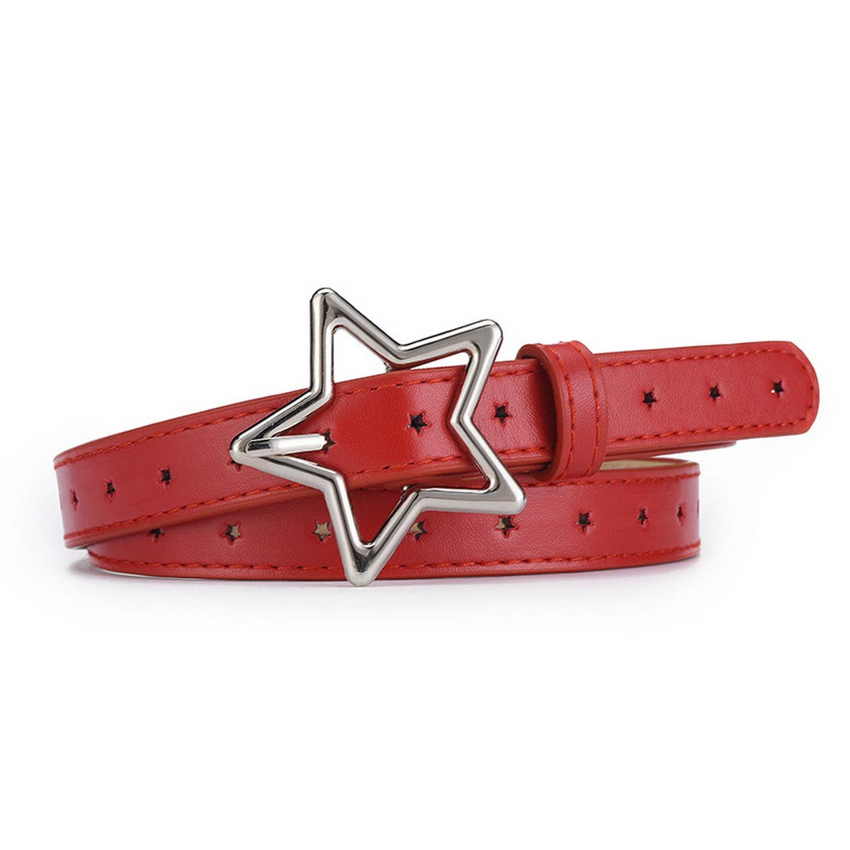 Cwabe0879_Sweet Star Hole Decoration Hollow Belt