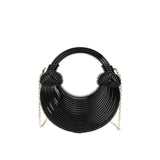 Diamond-Shaped Transparent Handbag