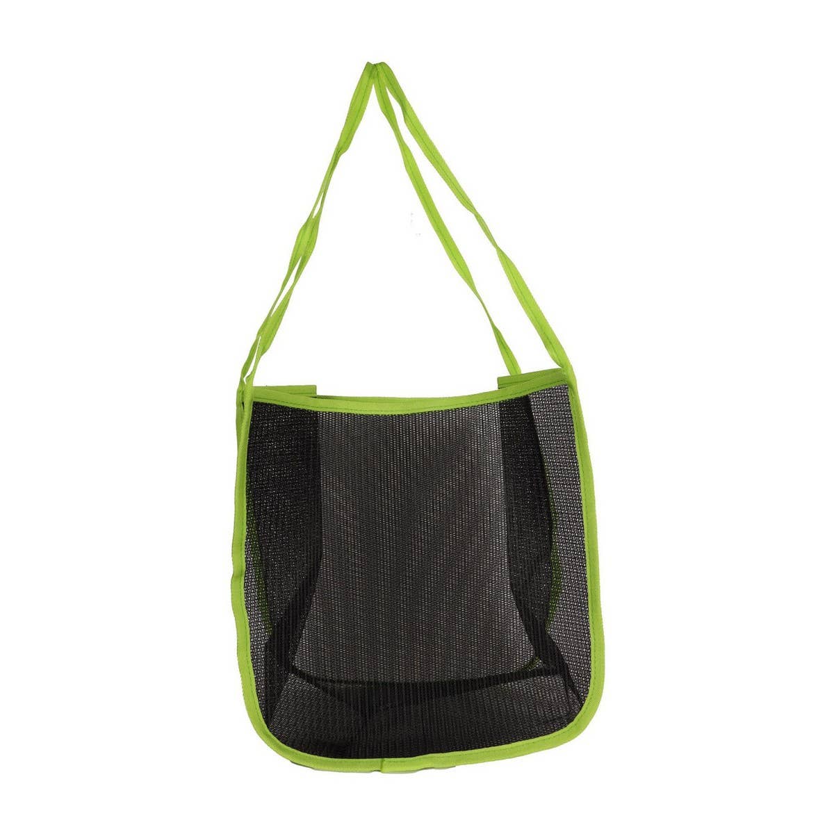 MESH BEACH BAG SHOULDER TOTE HANDBAG_CWAB1700