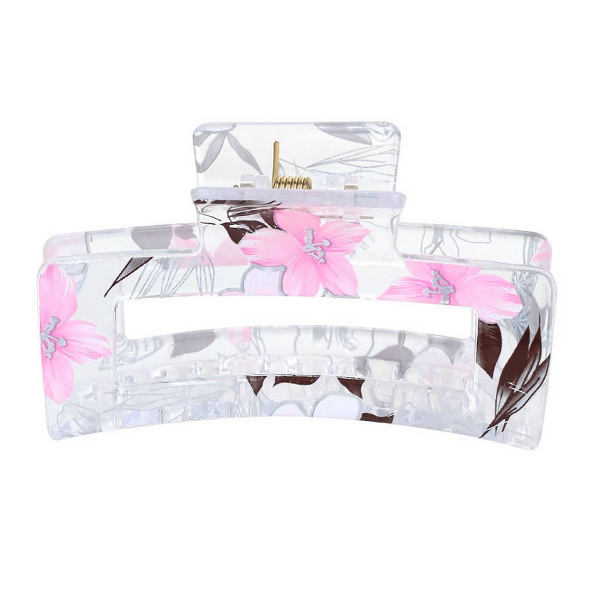 Floral Butterfly Claw Clip Sweet Pastel Hair Grip