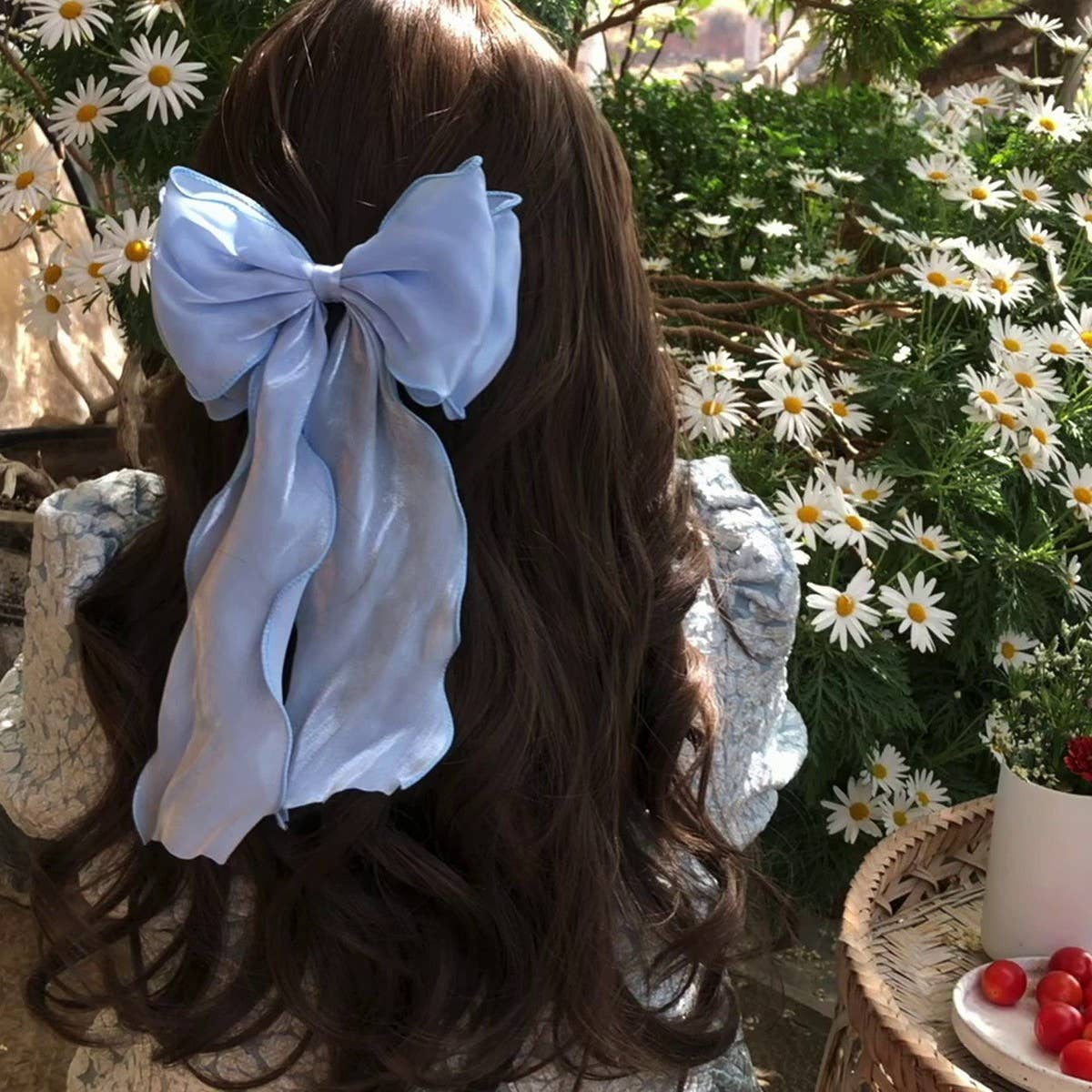 BIG BOW HAIRPIN ELEGANT HAIR ACCESSORIES_CWAHA1295