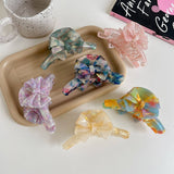 CUTE BOW ACETATE CLAW CLIP DOUBLE SIDED DESIG_CWAHA6004