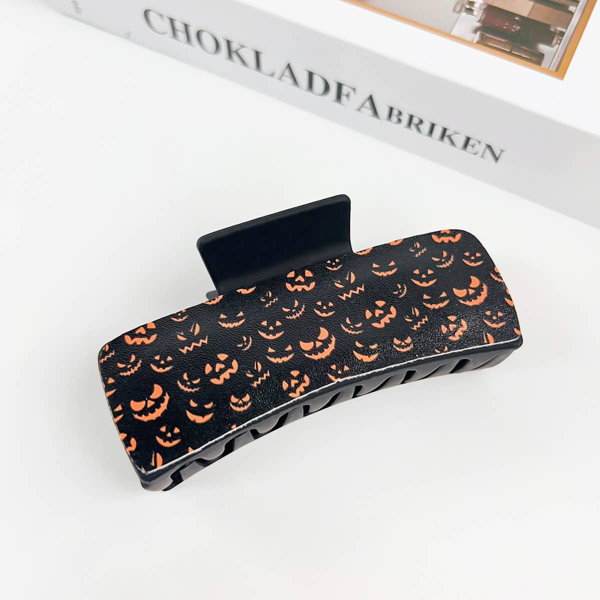 GOTHIC HALLOWEEN CLAW CLIP PUMPKIN GHOST DESIGN_CWAHA1443