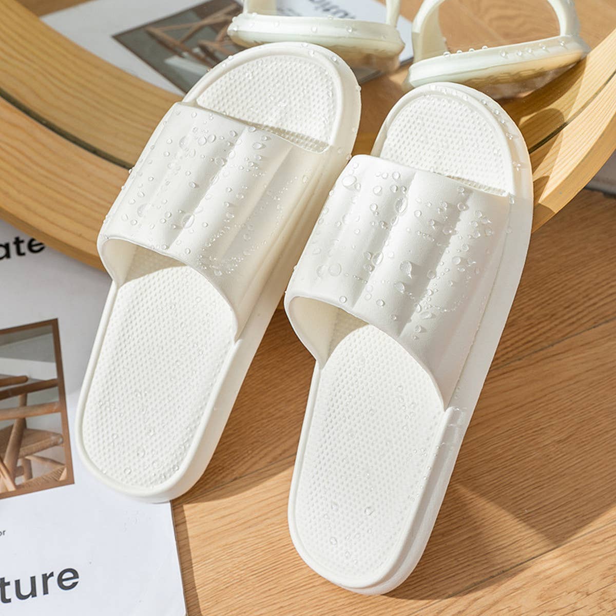 Household Indoor Bathroom Bathing Slippers_Cwshs0622