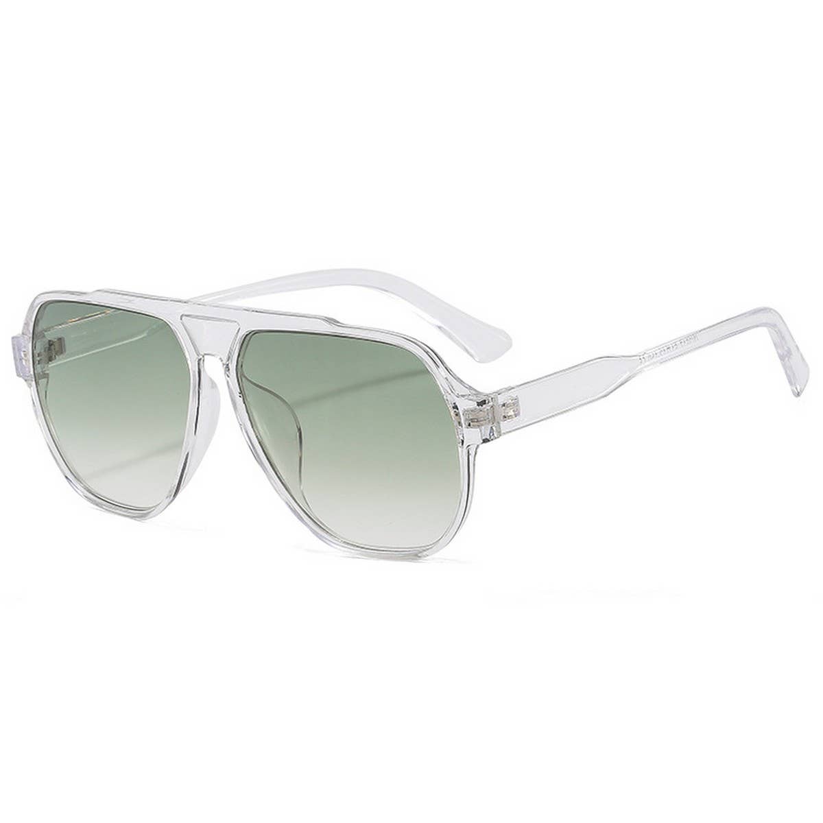 MODERN FLAT TOP OVERSIZED OCEAN LENS SUNGLASSES_CWASG1172